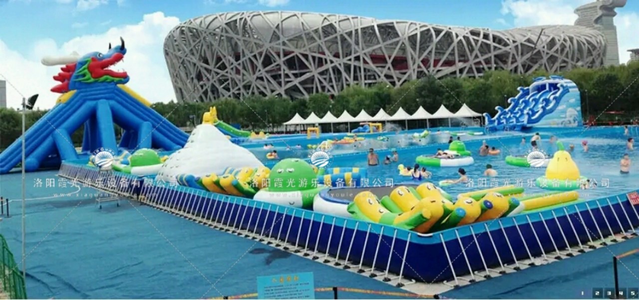 禅城大型支架泳池
