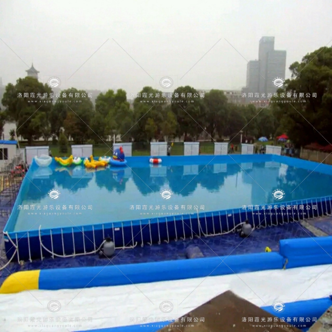 禅城支架游泳池